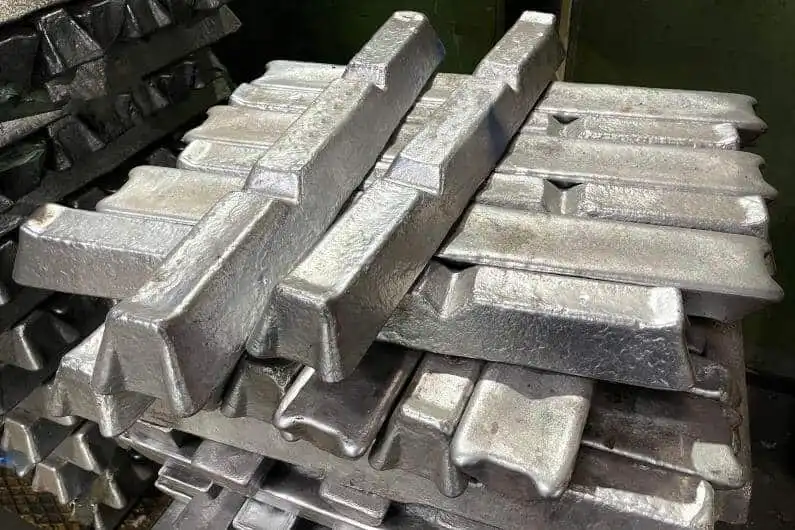 شمش آلومینیوم ذوب سرسیلندر گرید 96%