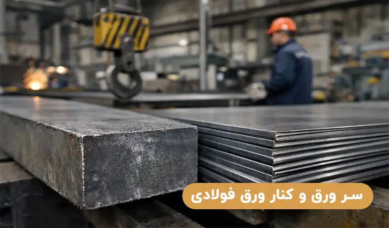 انواع سر ورق و کنار ورق فولادی: استانداردها و کاربرد