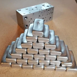 شمش آلومینیوم ذوب قطعات خودرو
