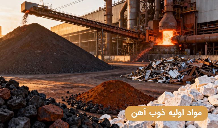 مواد اولیه ذوب آهن